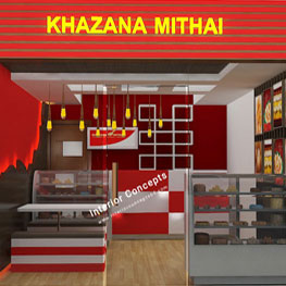 Interior concept for Showroom