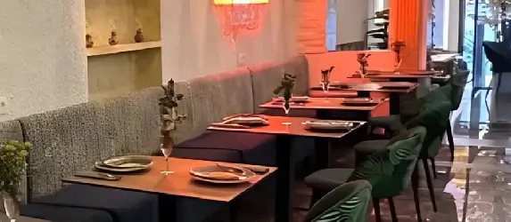 Restaurant interior design for Surat Indian Cousine